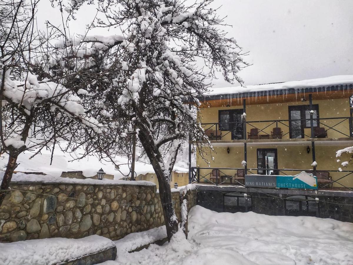Nino Ratiani'S Guesthouse Mestia Zewnętrze zdjęcie