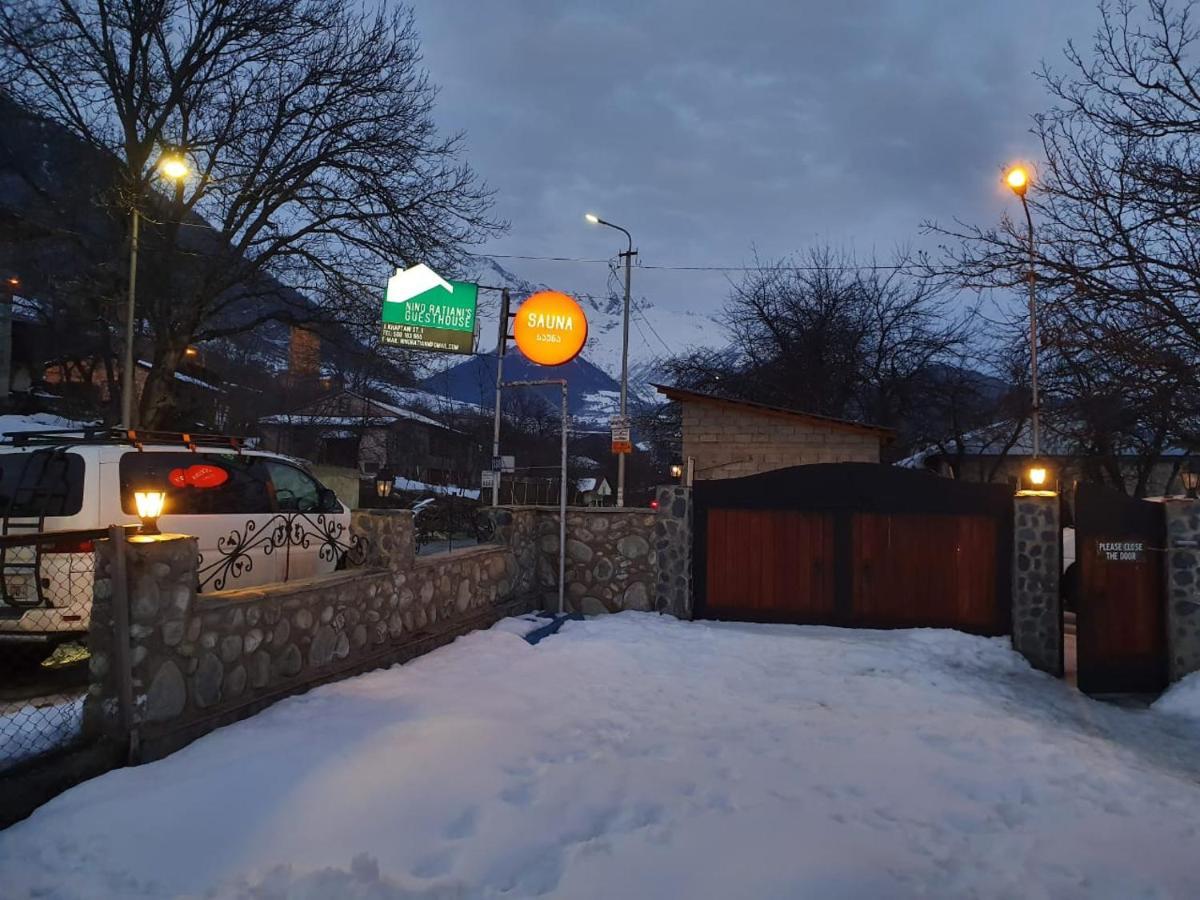 Nino Ratiani'S Guesthouse Mestia Zewnętrze zdjęcie